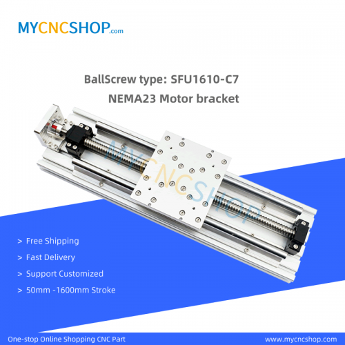 Lead 10mm Travel length 120mm NEMA23 Linear Actuator moudle