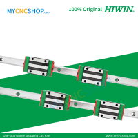 รางนำเชิงเส้น HIWIN ดั้งเดิม 2Pcs HGR15 1000mm กับ 4Pcs HGH15CA ตัวเลื่อนเชิงเส้น