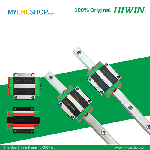 รางนำเชิงเส้น HIWIN ดั้งเดิม 2Pcs HGR30 1300mm กับ 4Pcs HGW30CC ตัวเลื่อนเชิงเส้น