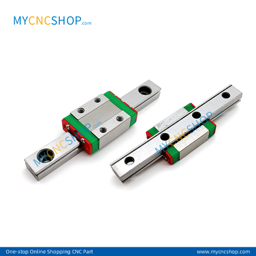 2Pcs 200mm MGN15 คู่มือมินิ รางขนาดเล็ก + 2Pcs MGN15C รถม้า