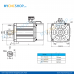 80mm 90mm NEMA32 NEMA34 Servo Motor AASD 15A AASD 20A driver M01330 M02430 M03520 M04025 2.39N.m 2.4N.m 3.5N.m 4M.m