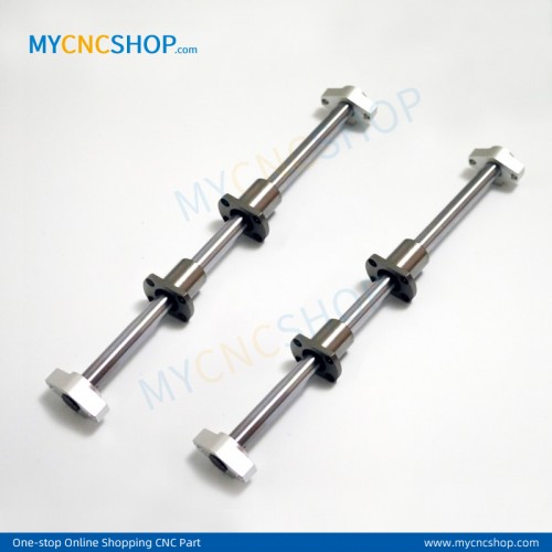 2Pcs Dia.12mm-L200mm Linear Shaft Hardened Rod+4Pcs SHF12 shaft rail support+4Pcs LMH12UU Linear Blocks Unit